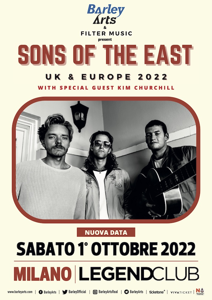 Sons of the East_evento ottobre