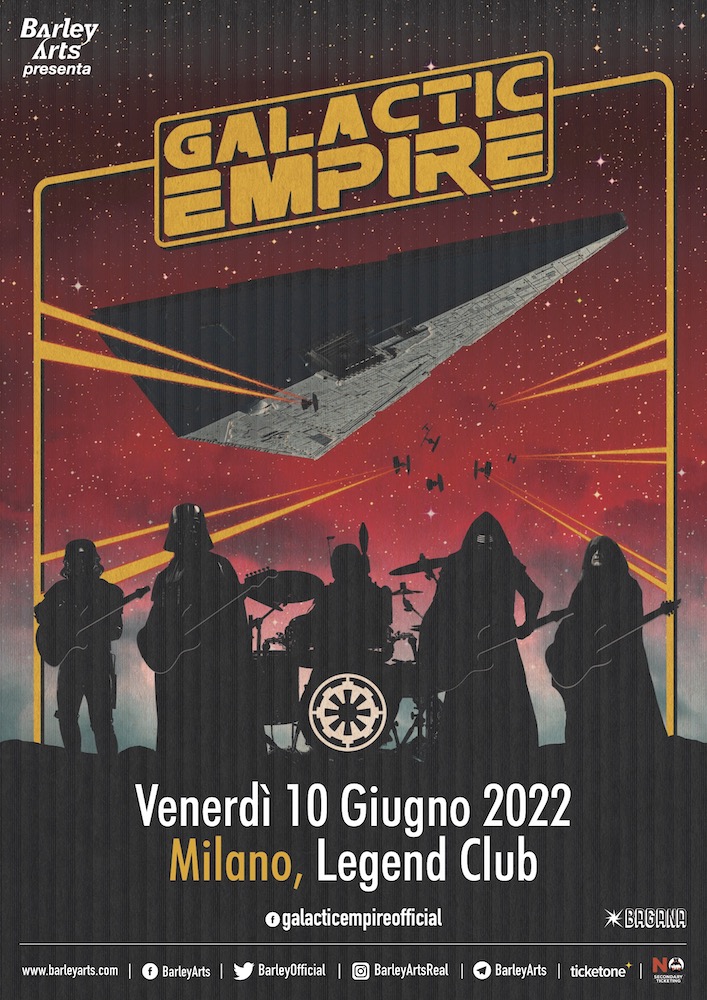 Galactic Empire_evento Milano nuovo