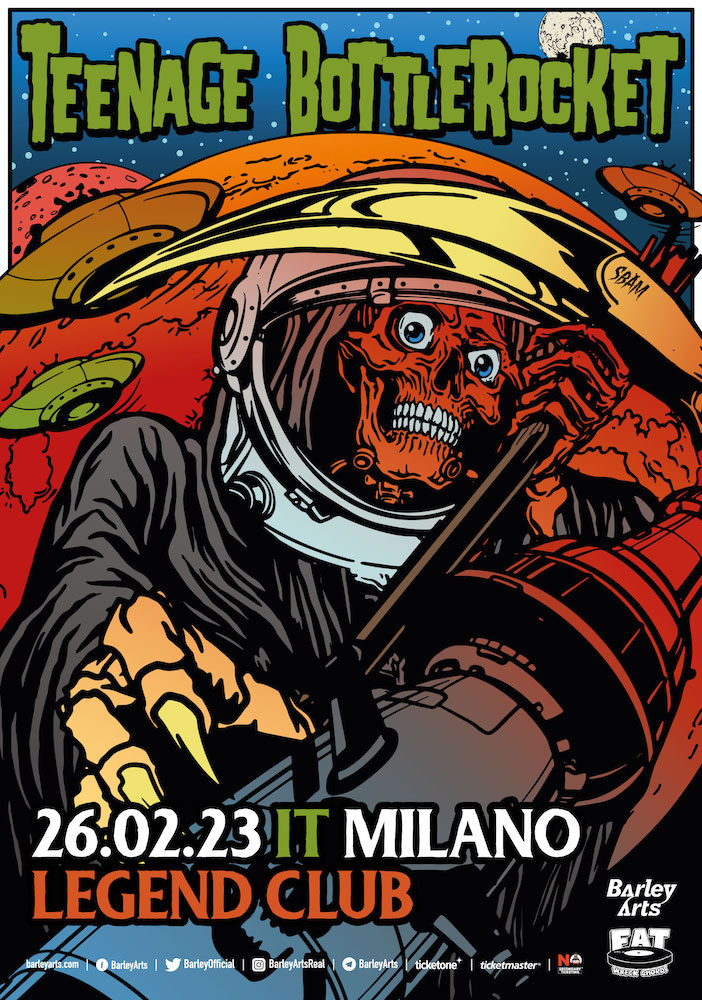 Teenage Bottlerocket_evento Milano