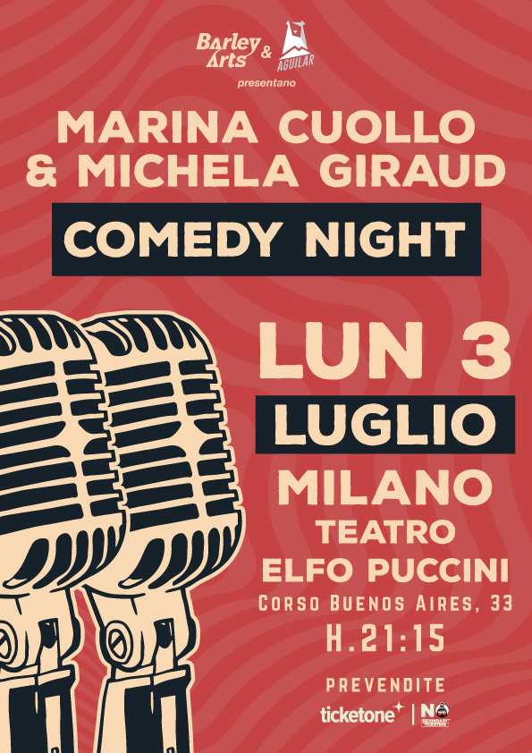 Marina Cuollo & Michela Giraud Comedy Night_evento